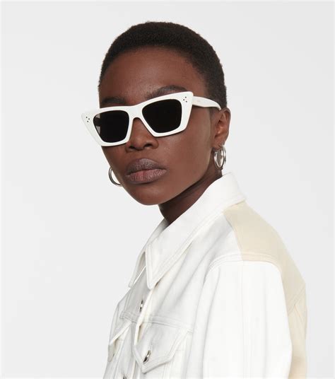 celine edge sunglasses white|Celine sunglasses clearance.